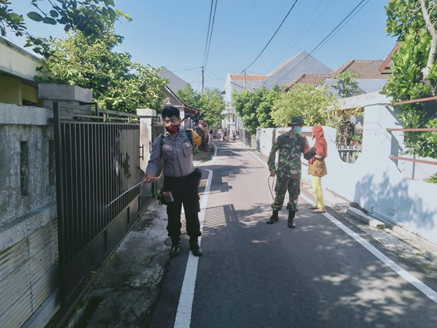 Situasi Tanggap Tangkal Bencana Virus Corona Di Kelurahan Mojorejo